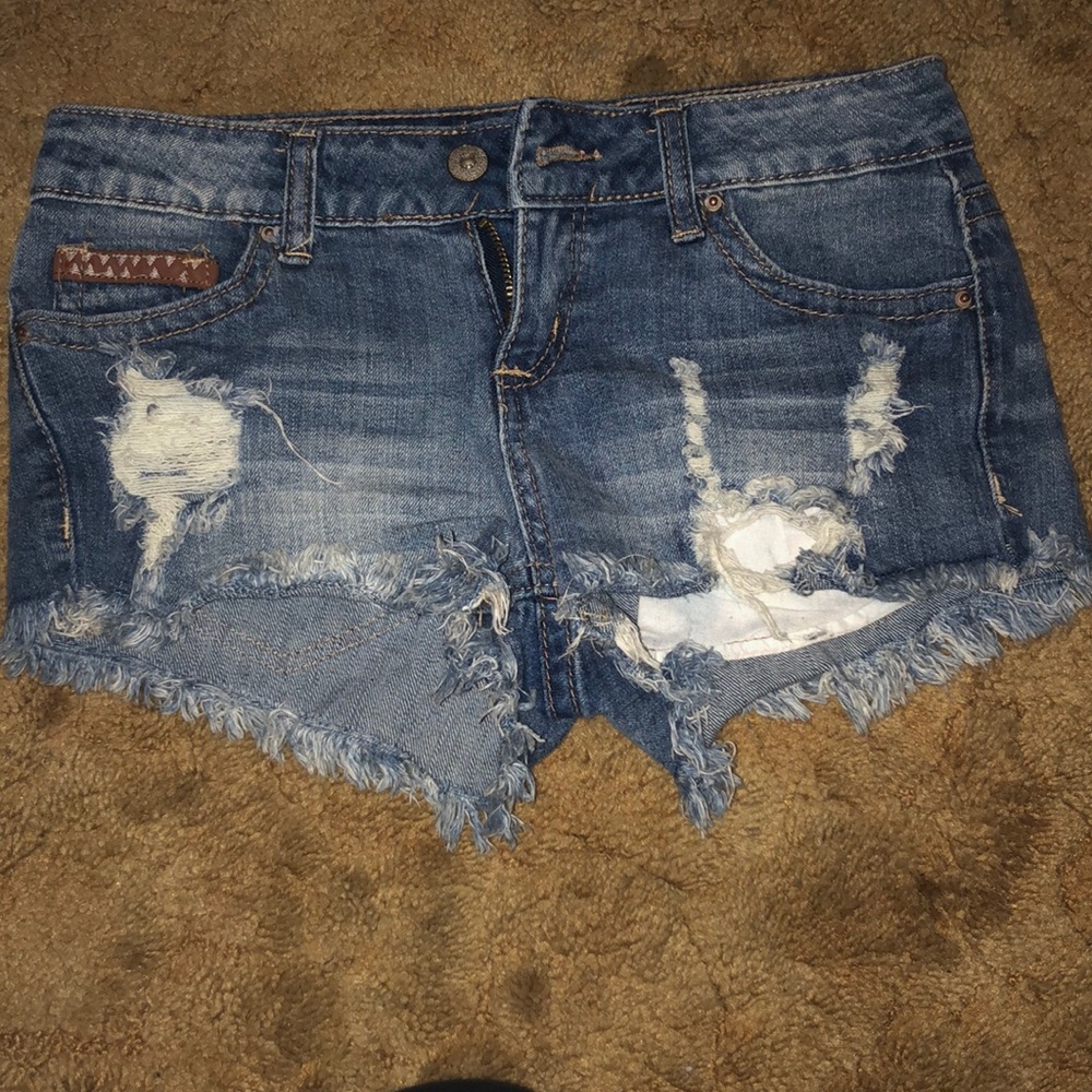 jean shorts
